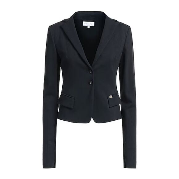 Chic Patrizia Pepe Black Tailored Two-Button Blazer NWT Sz46(US10/12 (L) Ret$488 - Picture 1 of 6